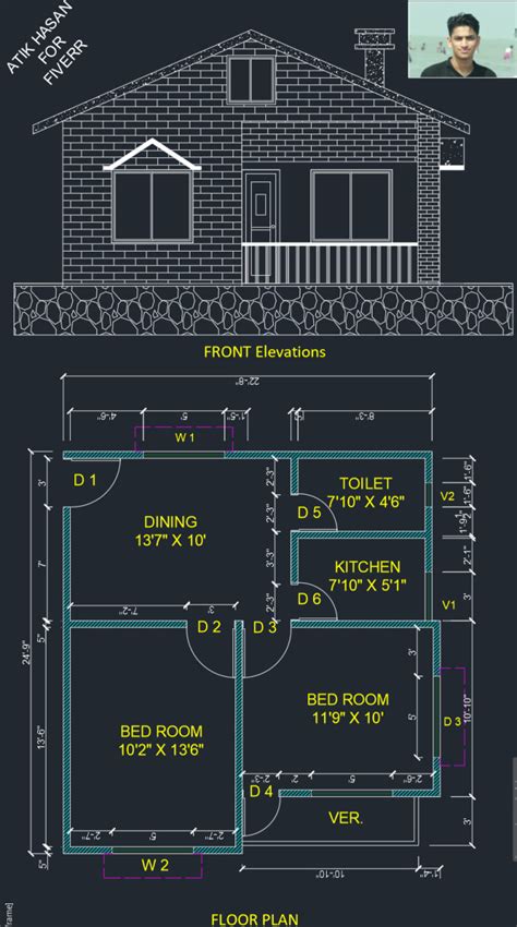 Draw Floor Plan Foundation Beam Sections Elevations In