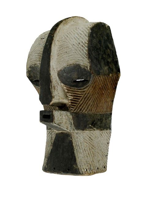 Songye Kifwebe Mask Carved Wood With Pigments African Tribal