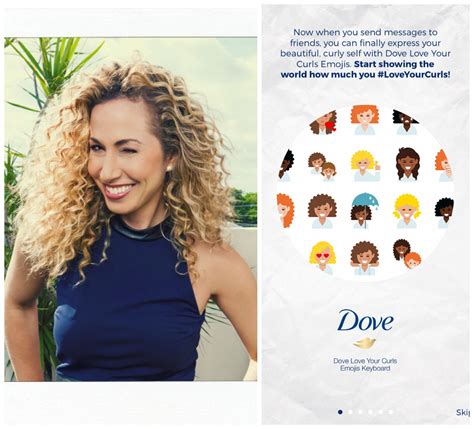 Dove Love Your Curls Emojis