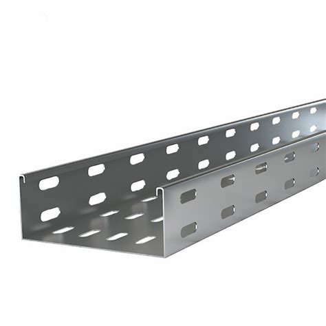 Hot Dipped Galvanized Steel And Aluminum Perforated Cable Tray With Ce