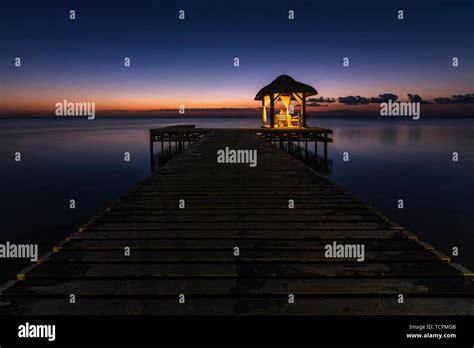 Night In Mauritius Stock Photo Alamy