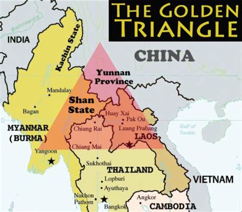 The Golden Triangle Global Drugs Danger Global Defense News Gsdn