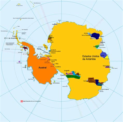 Álbumes 97 Foto Mapa De La Antartida Con Division Politica Y Nombres Lleno