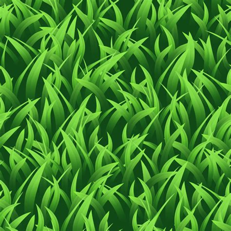Tileable Cartoon Grass Texture