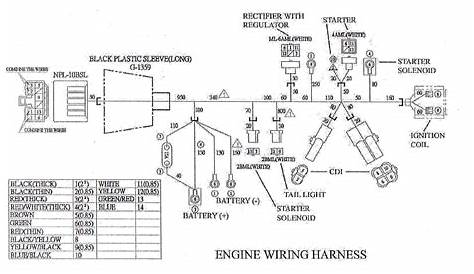 helix 150cc go kart wiring diagram