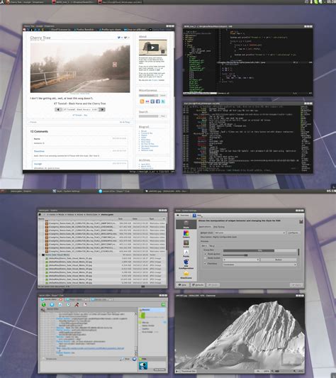 Arch Linux Desktop Smooth Gray Kde 48 By Kjeksomanen On Deviantart