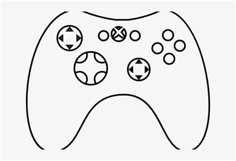 Drawn Controller Hand Drawn Xbox Controller Svg Free Png Image