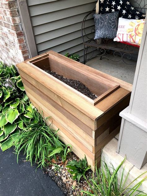 Pin By Mike Denz On Front Porch Planter Box Porch Planters Front