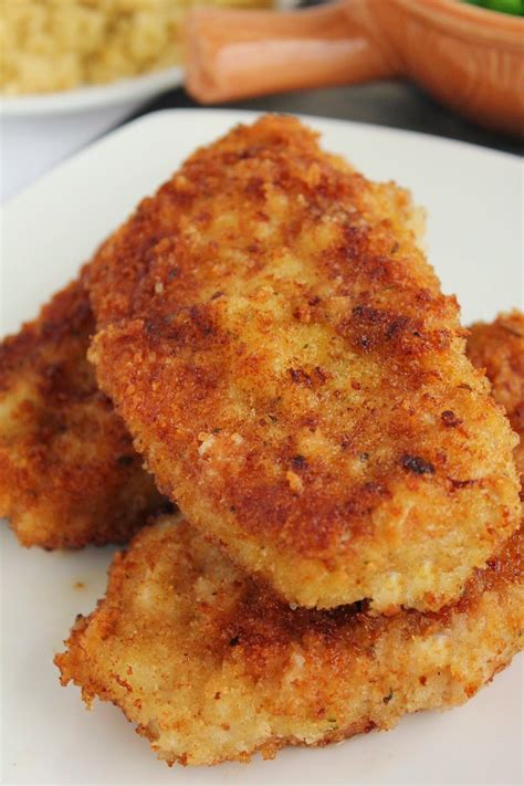 Place pork chops in a large baking dish. Breaded Pork Chops | Boneless pork chop recipes, Pork chop recipes baked, Breaded pork chops