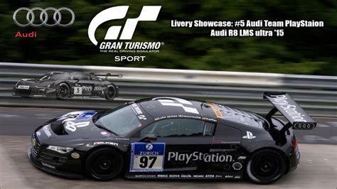 Gt Sport Livery Showcase 5 Audi Team Playstation Audi R8 Lms
