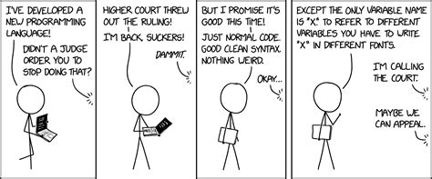 Xkcd X