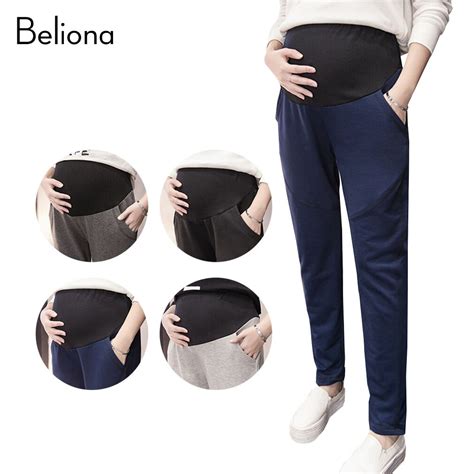 2017 Spring Summer Maternity Sports Pants Casual Pregnancy Sweatpants