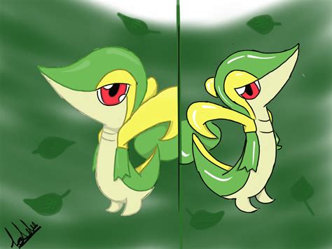 This looks like it will be a very fun gsme. Snivy and Snivy :3 by RawNoodlesx3 on DeviantArt