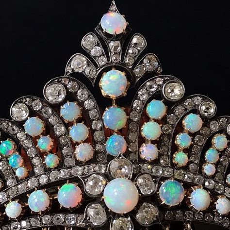 Why Are There So Few Opal Crowns Opal Jewelry Opal Tiaras Jewellery