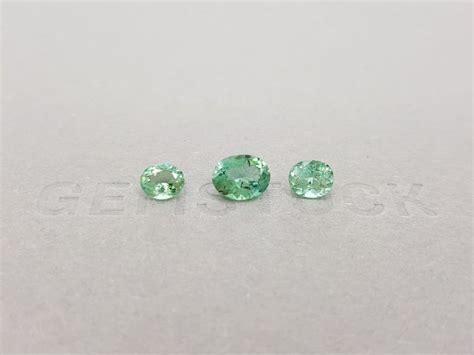 Set Of Blue Green Tourmalines 222 Ct Afghanistan Price 650