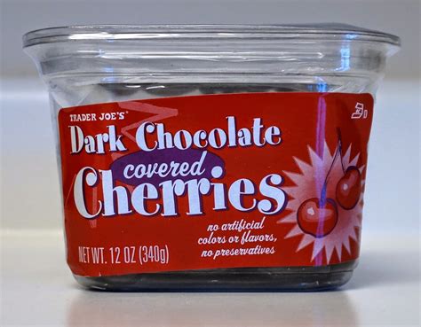 Exploring Trader Joes Trader Joes Dark Chocolate Covered Cherries