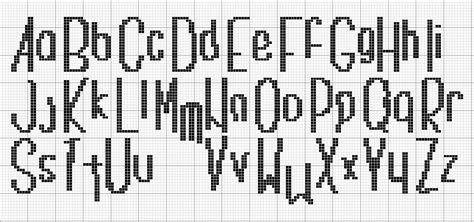 Cross Stitch Alphabets Free Cross Stitch Patterns