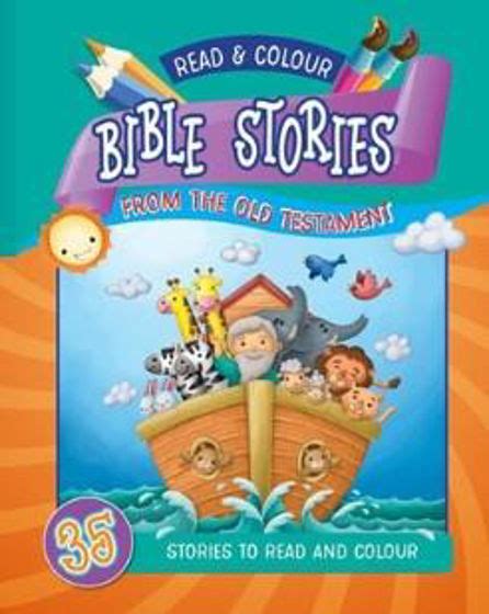 The Glo Bookshop Read And Colour Bible Stories Old Testament Pb