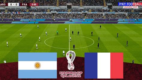 Pes France Vs Argentina Fifa World Cup 2022 Qatar Full Match All Goals Hd Efootball