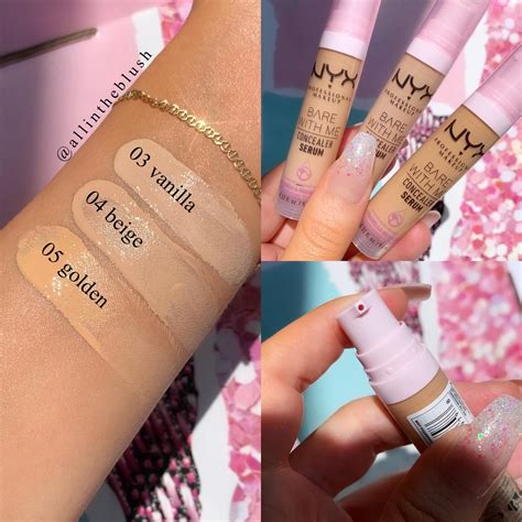 NEW Bare With Me Concealer Serum from NYX: Review & Swatches - All In The Blush