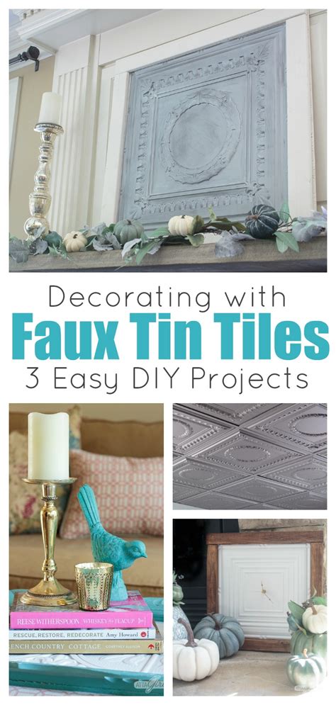 On alibaba.com that are designed to give an attractive and immaculate appearance. Faux Tin Ceiling Tiles: Easy DIYs add Architectural ...