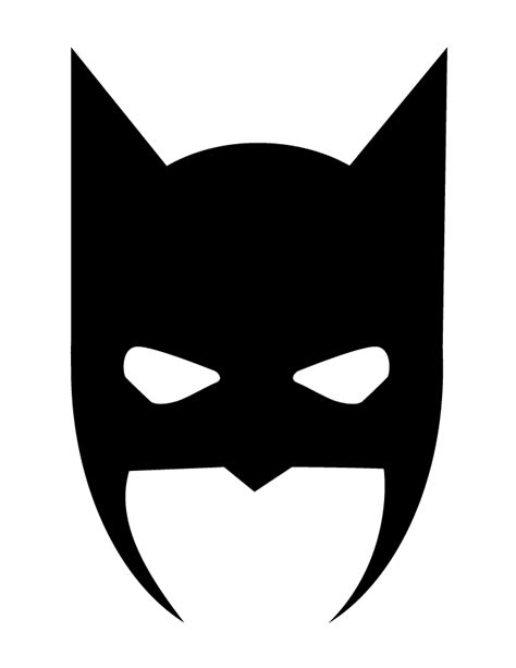 Batman Mask Halloween Silhouette Funny Costumes And Face Paint