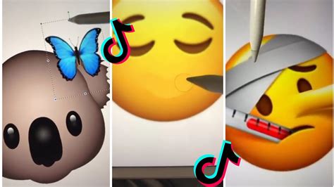 These are the emojis supported by tiktok and there are lots of them. Tik Tok designing emoji compilation for 5 minutes straight ...