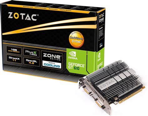 Zotac Geforce Gt 610 Zone Edition Graphics Card Uk