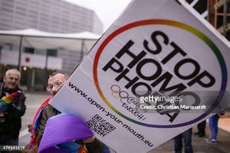 Stop Homophobia Protest In Berlin Photos And Premium High Res Pictures Getty Images