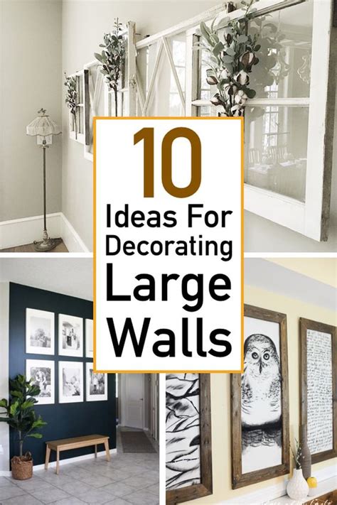 Instead of using art or pictures, plates can in this post we will explore gorgeous plate wall inspiration pictures, tips on how to configure your plates, and how to hang your plates on the wall. 10 Essential Ideas For Decorating Large Walls | The ...