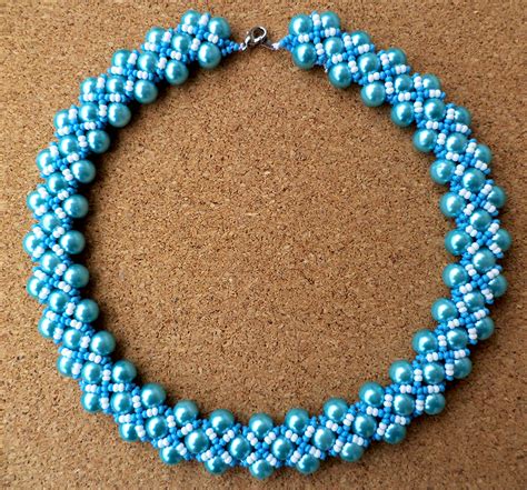 Free Pattern For Beaded Necklace Melissa Beads Magic