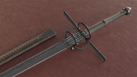 Artstation Two Handed Long Sword Resources