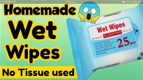 Homemade Wet Wipes In 2 Minutes By Zainab Arif Youtube