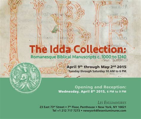 The Exhibition Of “the Idda Collection” At The Les Enluminures Gallery