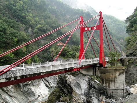 Free Images Suspension Bridge National Park Rope Bridge Taiwan