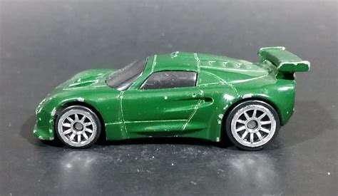 2004 Hot Wheels Lotus Sport Elise Dark Green No 18 Die Cast Toy Dream Car Vehicle Mcdonalds