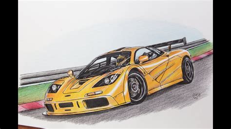 I'll admit i'm not interested in making my own setups, i take my cues for f1 cars from time trial and tweak them for the race during practice at each track. Mclaren F1 LM drawing! Comic style cars! Car drawing ...