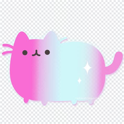 Pusheen Cat Rainbow Cat สัตว์ ภาพเคลื่อนไหว Png Pngegg