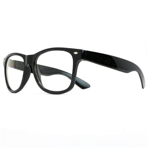 Skeleteen Retro Nerd Costume Glasses Oversized Black Hipster Eyeglasses Ebay