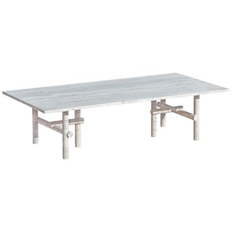 This beautiful coffee table is a bold addition to any outdoor space and works perfectly with the rest of the latitude range with its matching stainless steel frame. Original Ocean Coffee Table by Clement Brazille For Sale at 1stdibs