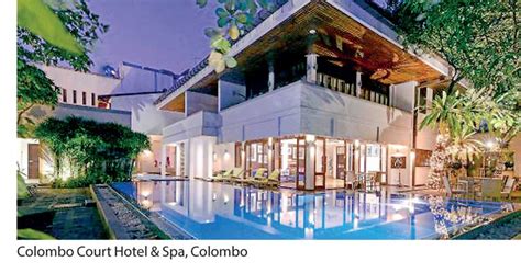 Colombo Court Hotel And Spa Awarded Gold By Wp Tourist Board Daily Ft
