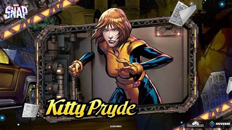 New Marvel Snap Card Kitty Pryde Showcase Decks Counters