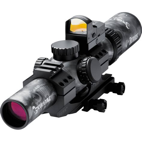 Burris Optics 1 4x24mm Skull Tac Riflescope Fastfire 200438 Ff