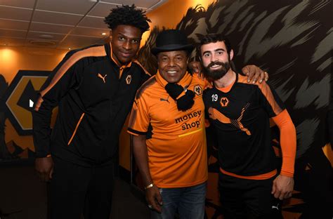 michael jackson s brother tito arrives at molineux to show support for wolves express and star