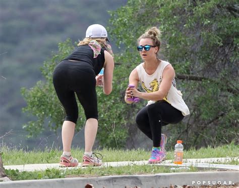 Kaley Cuoco And Ryan Sweeting Kiss During Workout Pictures Popsugar Celebrity Photo 8
