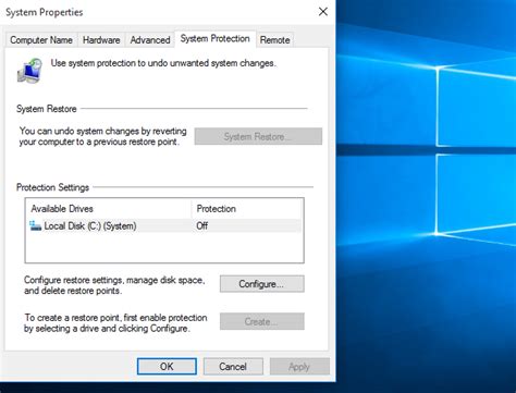 How To Create A System Restore Point In Windows 10