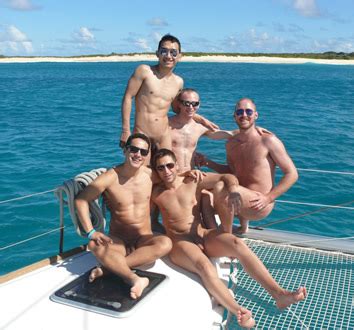 Caribbean St Martin Au Naturel Nude Gay Sailing Cruise Happy Gay Travel Saltyboys