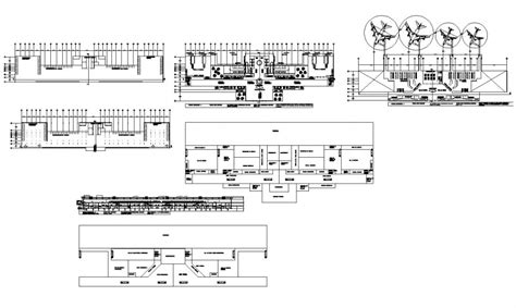 Runway Detail Of Airport 2d View Cad Block Layout File In Dwg Format