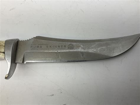 German Puma Skinner Knife The 13cm Steel Blade Marked Model 6393