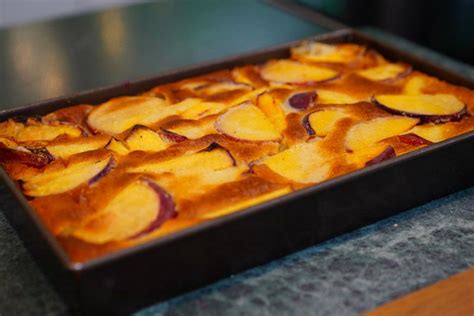 Recette clafoutis aux pêches facile Recette